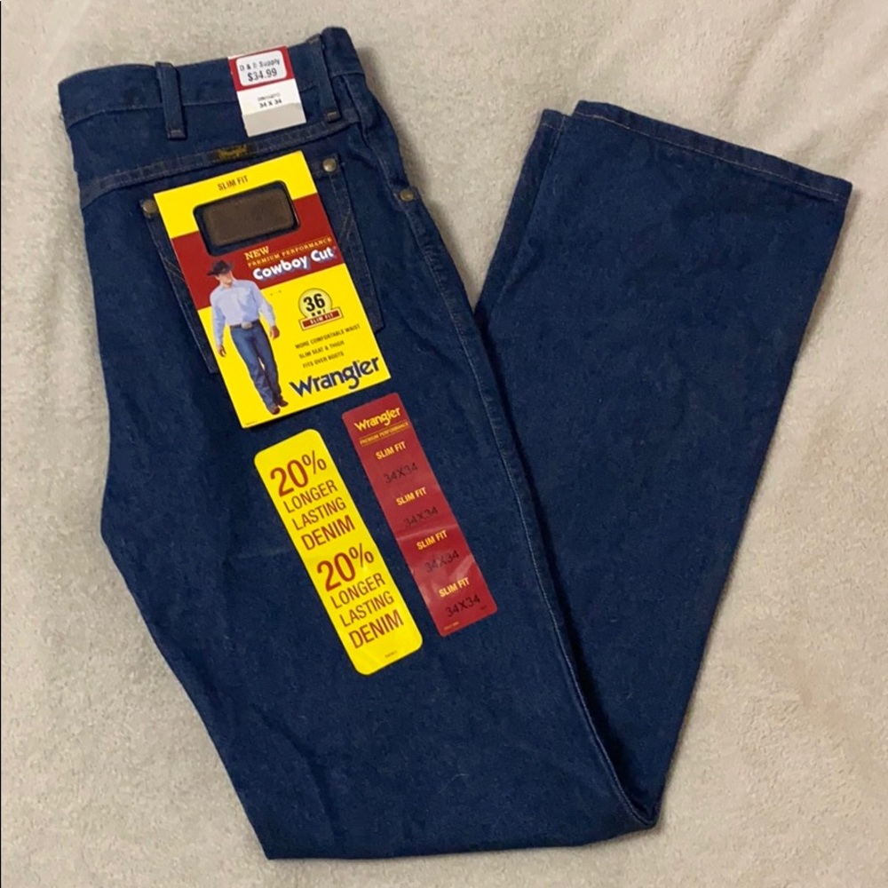 Wranglers Cowboy Cut 34x34